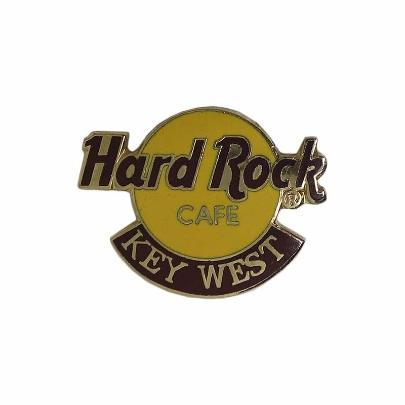 Hard Rock CAFE ピンズ ピンバッチ 留め具付き ハードロックカフェ ロゴ ピンバッジ KEY WEST