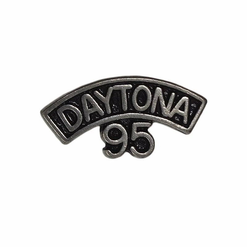 DAYTONA 95 バイカー ピンズ デイトナ ピンバッジ レトロ ピンバッチ ビンテージ 留め具付き