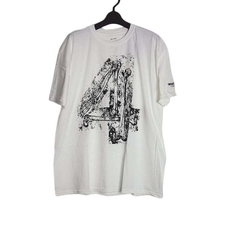 新品 tシャツ ゲーム アンチャーテッド4 プリントTシャツ 骨の数字 ホワイト 白色 メンズ XLサイズ 半袖 ティーシャツ UNCHARTED