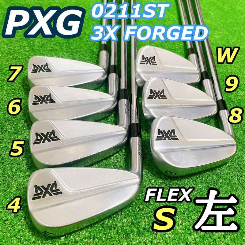 【レフティ】 PXG 0211STアイアン5i〜9i、W 6本セット　左利き　【送料無料】