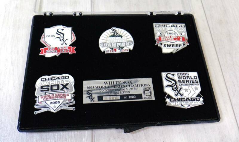 YB　ホワイトソックス 2005 World Series Champion PIN 記念ピンズセット ベースボール 野球グッズ