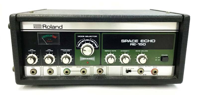 通電OK Roland SPACE ECHO RE-150 テープエコー エフェクター 楽器 機材 オーディオ機器 ローランド スペースエコー