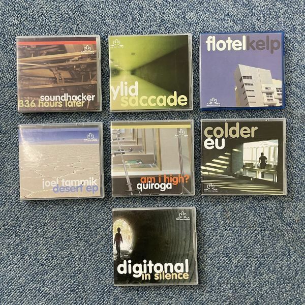 希少 エレクトロニカ CD 7枚セット Cactus Island Recordings エレクトロニカ テクノ アンビエント IDM Aphex twin boards of canada 洋楽