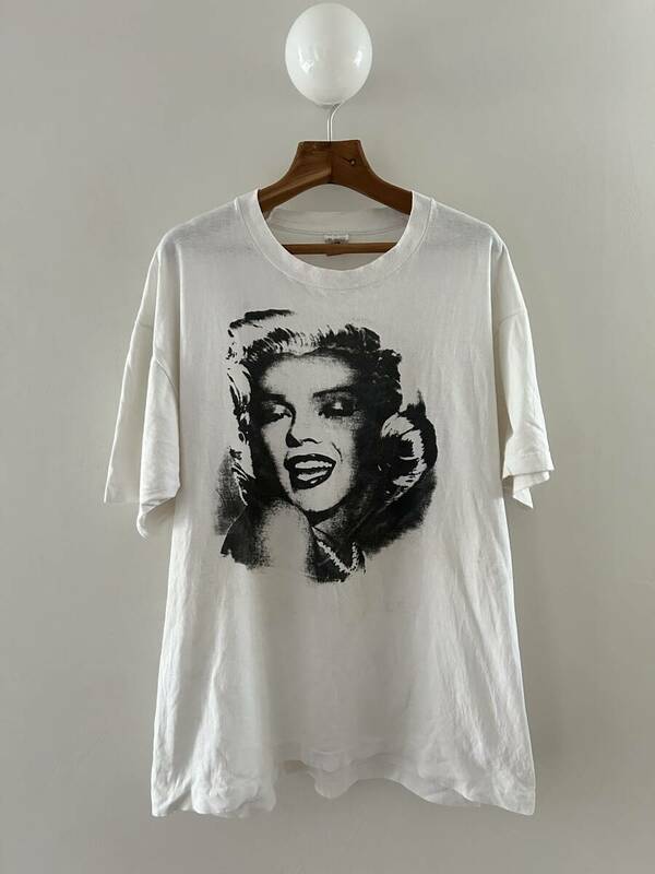 Marilyn Monroe マリリン・モンロー T-shirt 80年代 ビンテージTシャツ HERE TODAY GONE TO HELL 80's SIZE:XL