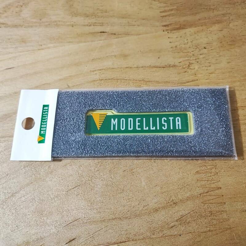 モデリスタ MODELLISTA 立体エンブレム　Sサイズ　グリーン