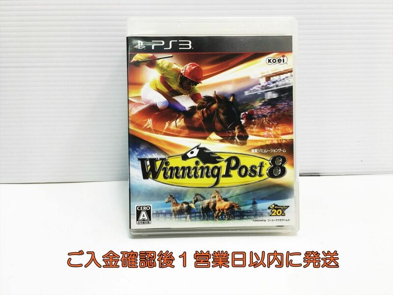 【1円】PS3 Winning Post 8 ゲームソフト 1A0415-090ks/G1