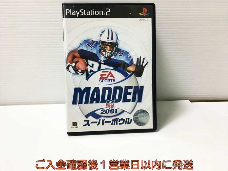 【1円】PS2 マッデン NFL スーパーボウル 2001 プレステ2 ゲームソフト 1A0328-555ka/G1