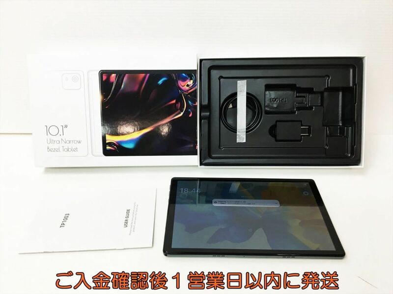 Ultra Narrow Bezel Tablet 10.1 TP1003 Androidタブレット 本体 箱/ACアダプター セット 充電器 64GB 動作確認済 J06-897rm/G4