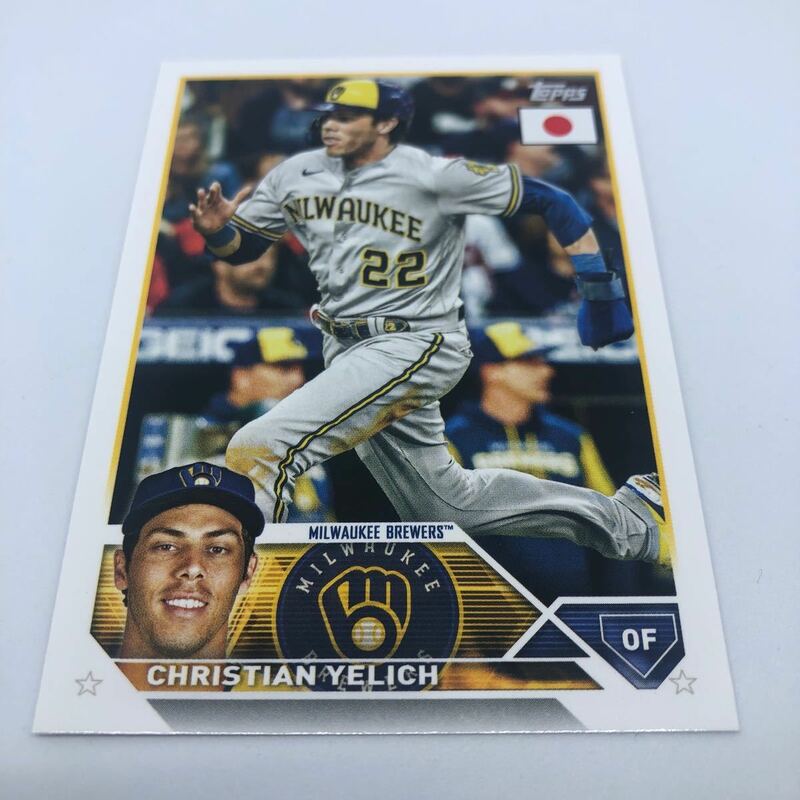 2023 Topps MLB Baseball JAPAN SPECIAL EDITION 2023 169 ミルウォーキー・ブルワーズ クリスチャン・イエリッチ