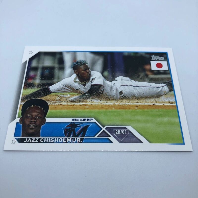 2023 Topps MLB Baseball JAPAN SPECIAL EDITION 2023 214 マイアミ・マーリンズ ジャズ・チザム・ジュニア