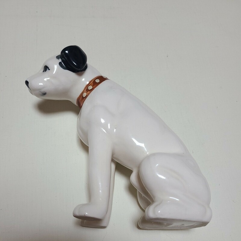 ビクター犬 Victor 犬　昭和 レトロ ニッパー 陶器 置物 