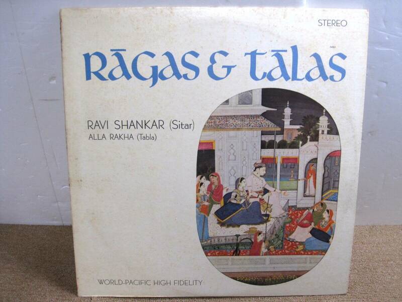 ●LP レコード●RAVI SHANKAR RAGAS & TALAS ラヴィ・シャンカル インド音楽 シタール ●