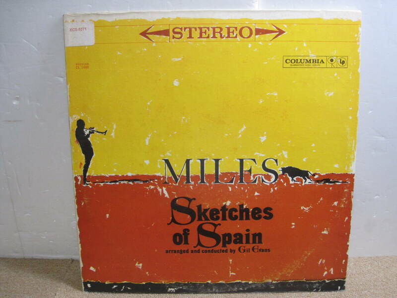 ●LP レコード●MILES DAVIS SKETCHES OF SPAIN/マイルス・デイビス/スケッチ・オブ・スペイン　U.S.A. GIL EVANS ジャズ　トランペット●
