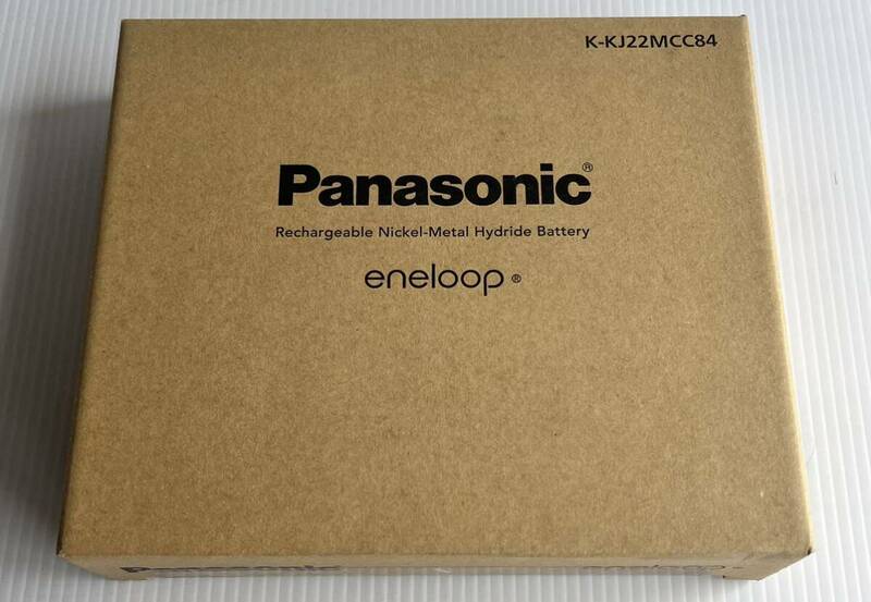 ★未使用★ Panasonic エネループ 充電器セット K-KJ22MCC8パナソニック 充電式 ニッケル水素電池