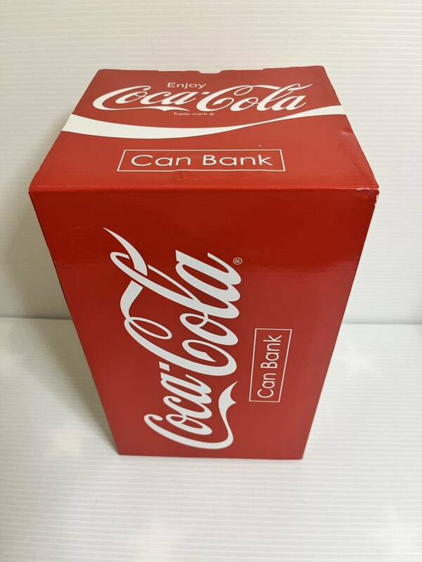 ★未使用★貯金箱★ Coca Cola コカ コーラ 缶バンク ver.2 CC19-21JH ブリキ缶 アメリカ 雑貨 約17×27cm 小銭