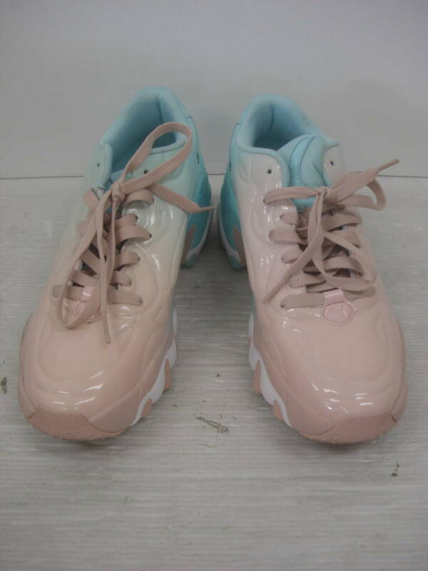 ◆◇プーマ/PUMA/PULSAR WEDGE WNS/PINK/スニーカー/厚底/カラフル/ローカット/レディース/25ｃｍ　:古k2229-192ネ◇◆