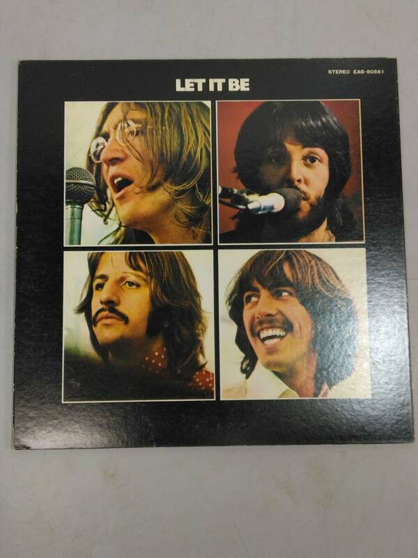 ☆The Beatles ビートルズ Let It Be レット・イット・ビー レコード！80サイズ発送