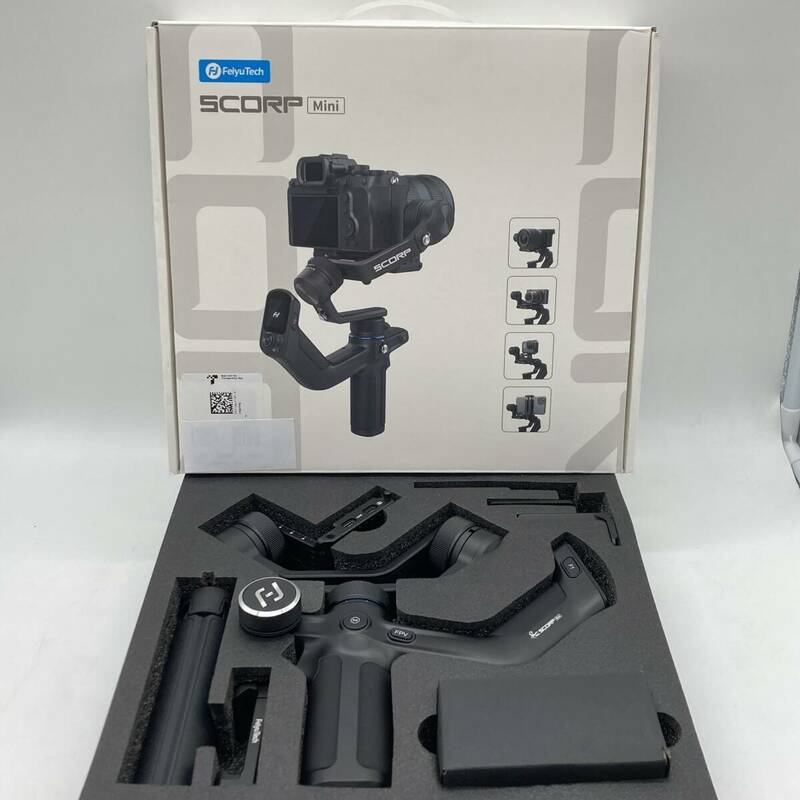 【一部未検品】FeiyuTech SCORP-Mini カメラジンバル 3軸 スタビライザー /Y20368-F1