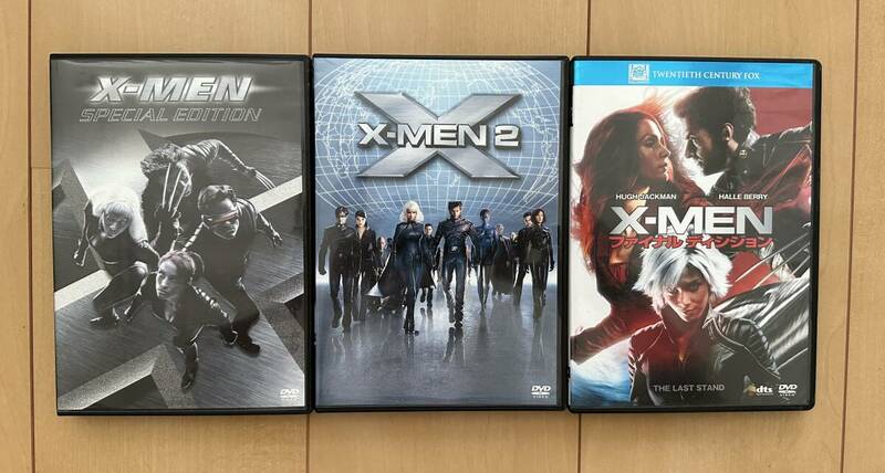X-MEN DVD3巻セット(X-MEN/X-MEN2/X-MEN The Last Stand)