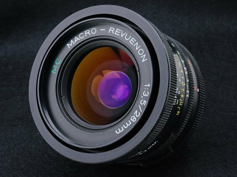 REVUE MACRO - REVUENON 28mm F3.5 M42 マウント !!!! 西ドイツ製　ENNA 0623