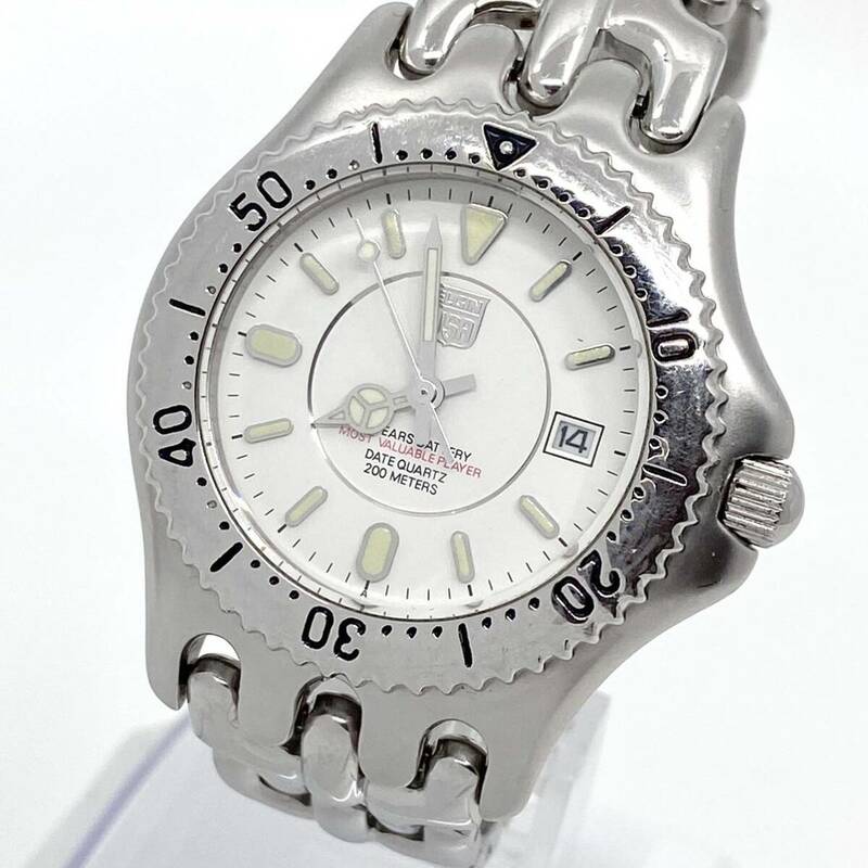 ELGIN USA 腕時計 デイト 回転ベゼル スクリューバック 3針 クォーツ quartz シルバー 銀 エルジン Y737
