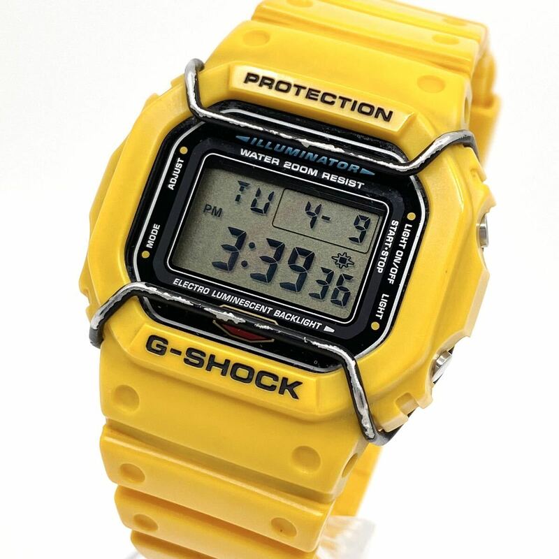 CASIO G-SHOCK 腕時計 デジタル DW-5600E イエロー 黄色 カシオ Gショック Y745