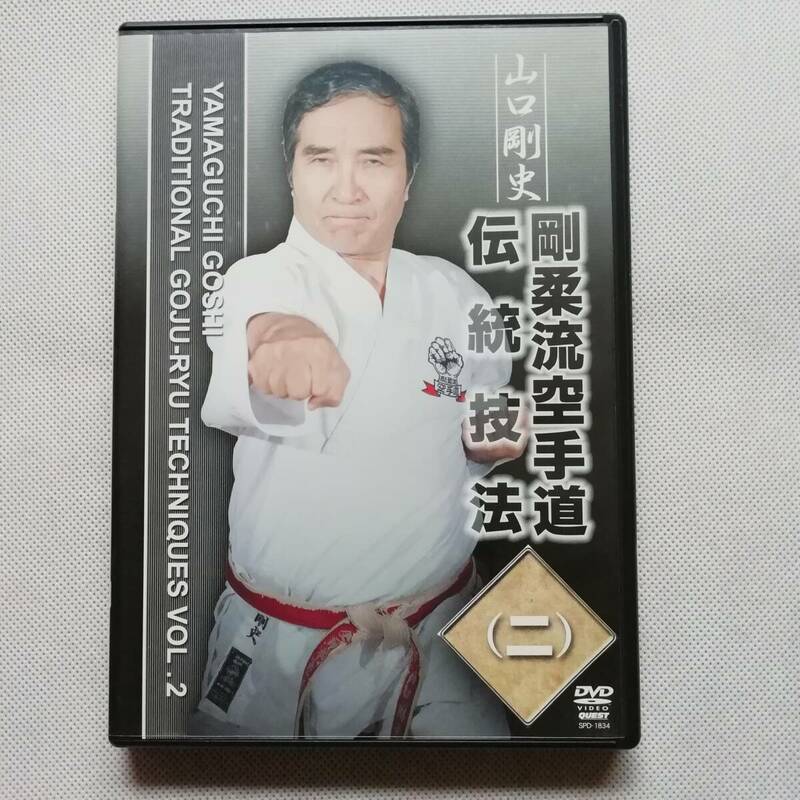 剛柔流空手道 伝統技法 2 山口剛史 DVD QUEST 沖縄古武術 猫足 補強 ゲキサイ クルルンファ [s213]