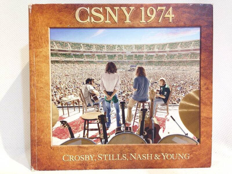 ◆483◆レア盤！CSNY 1974 / CROSBY,STILLS,NASH＆YOUNG / 限定盤 DVD+CD 3枚セット ブックレット / 紙ジャケット グッズ 洋楽 名盤 LIVE