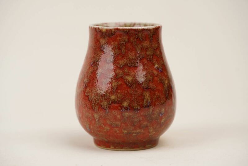 中国 古美術 窯変 置物 花瓶 清時代