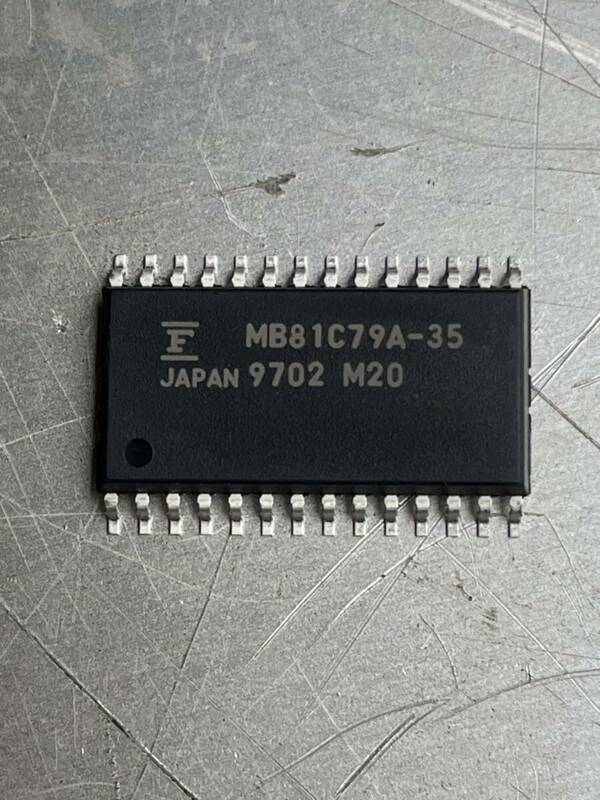 H61。(28個)富士通MB81C79A-35。新品同様。未使用.