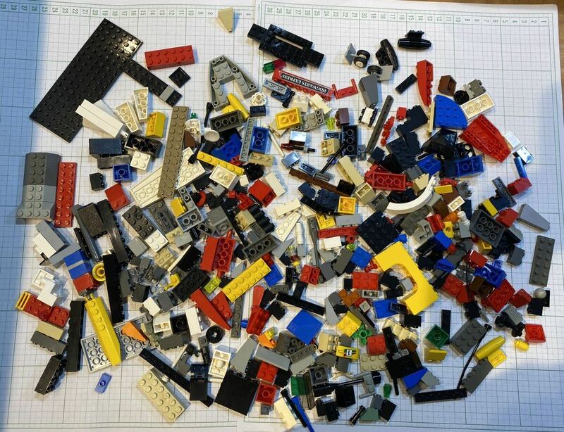 LEGO レゴ パーツ バラ LEGOレゴブロック　500g その16 基本ブロック　特殊ブロック　プレート 