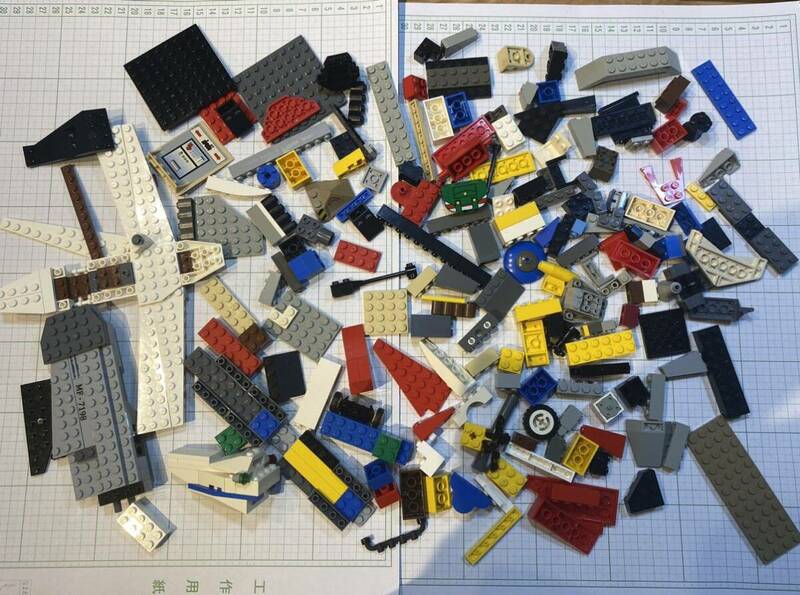 LEGO レゴ パーツ バラ LEGOレゴブロック　500g その12 基本ブロック　特殊ブロック