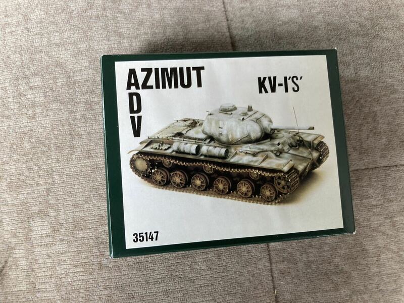 ADV/AZIMUT PRODUCTIONS 1/35 KV-1砲塔　戦車ガレージキットプラモデル レジンガレキキット