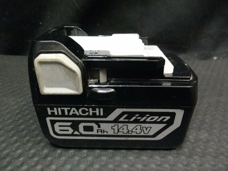 中古品 HITACHI 日立 14.4V 6.0Ah 純正バッテリー リチウムイオンバッテリー BSL1460 (1)