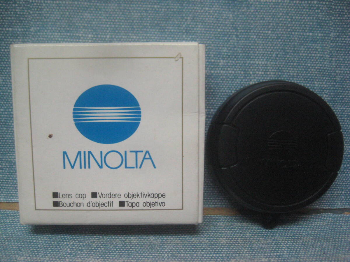 必見です 未使用品 年代物 MINOLTA ミノルタ レンズキャップ AF-S TALKMAN AF-S QUARTZ DATE