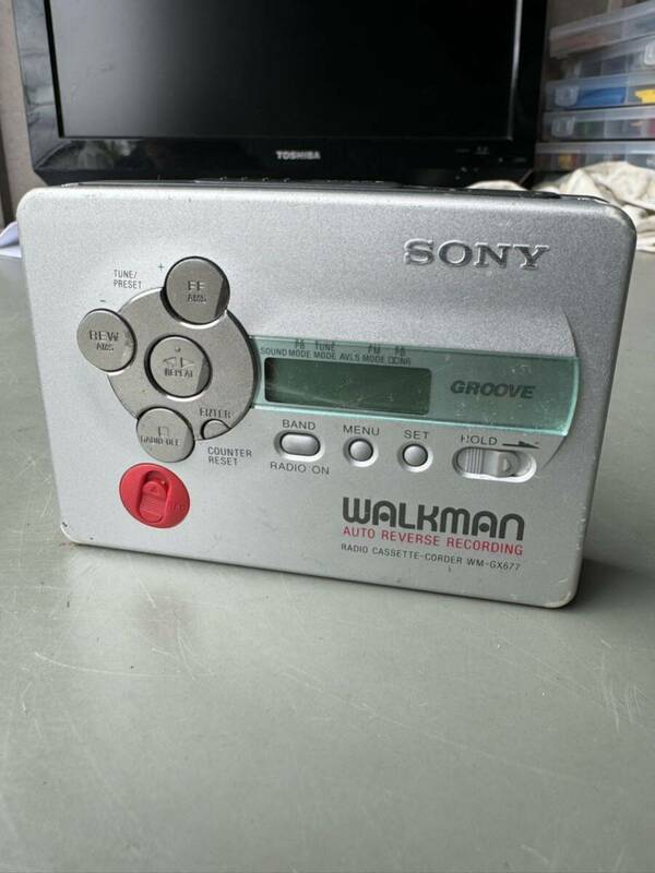 SONY WALKMAN カセットウォークマン WM-GX677 FM 