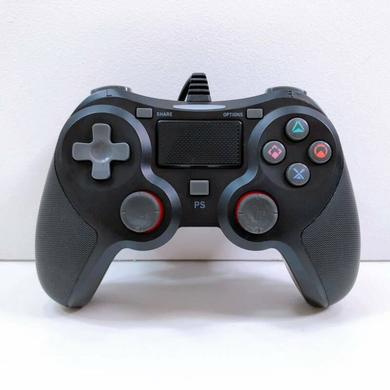 187【中古】PlayStation 4 コントローラー PS4 コントローラー wired controller P4-5N 社外製 ゲーム アクセサリー 動作未確認 現状品