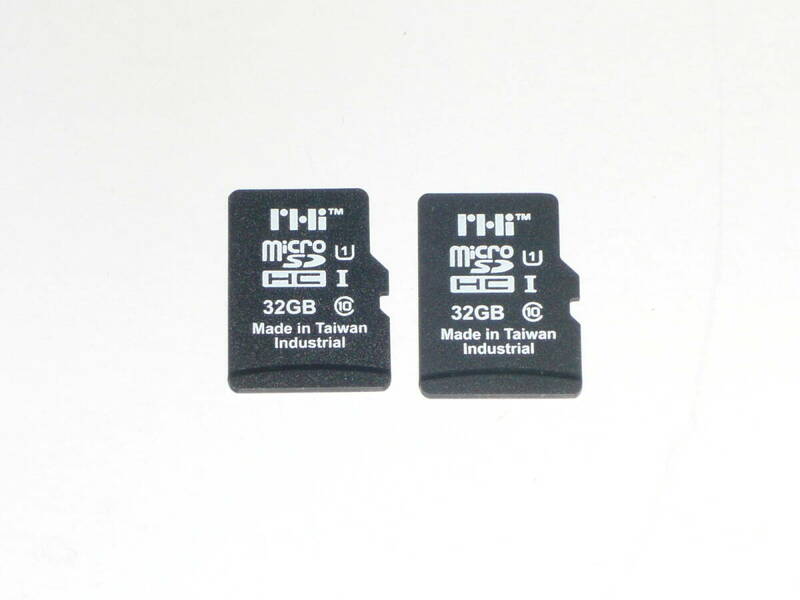 micro SDHC 32GB クラス⑩ 2枚セット　①