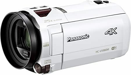 レンタル5日間 パナソニック デジタル4Kビデオカメラ 大容量バッテリー2個付 HC-VX980M