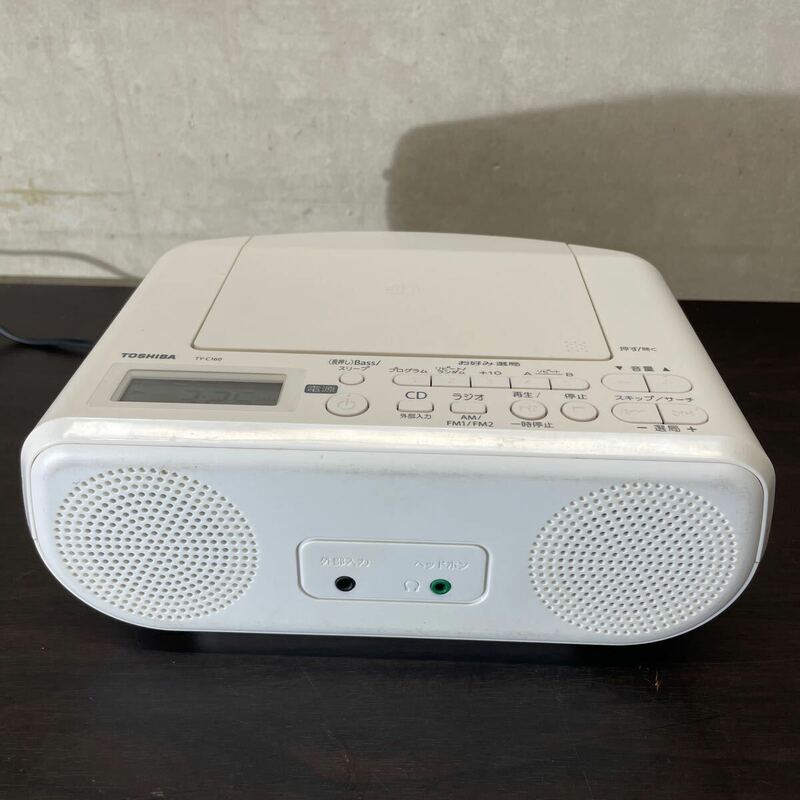 TOSHIBA CDラジオ　TY-C160 21年製