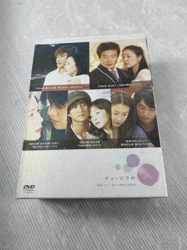 送料無料 チェ・ジウの恋人 DVD-BOX 中古美品 No_587