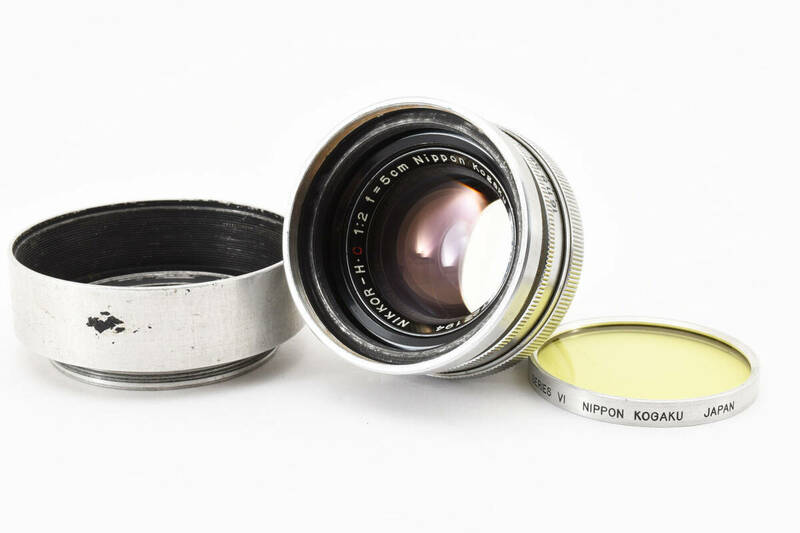 ニコン Nikon Nikkor-H.C 5cm F2 Sマウント レンズ #1265