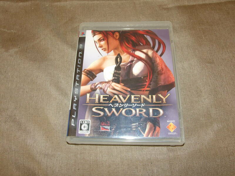 SONY　プレーステーション３　PS3ゲームソフト　HEAVENLY　SWORD　ヘブンリーソード　バイオレンスアクション　中古品　送料１８０円