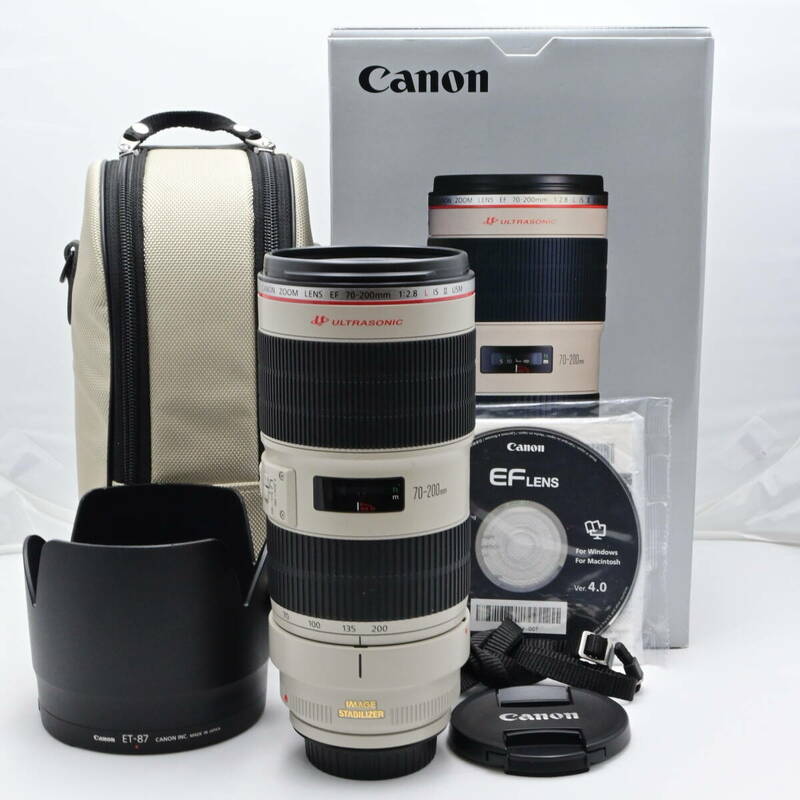 Canon 望遠ズームレンズ EF70-200mm F2.8L IS II USM フルサイズ対応