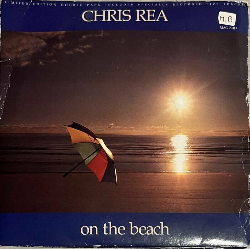 7インチ2枚組 Chris Rea - On The Beach / バレアリック Todd Terje
