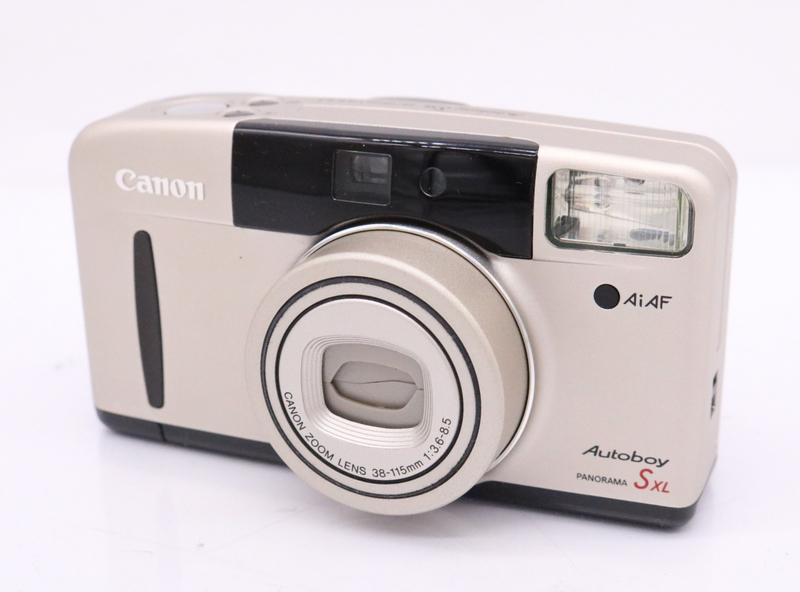 【ト滝】Canon Autoboy S XL PANORAMA フィルムカメラ キヤノン オートボーイ パノラマ コンパクトカメラ DE982DEM34