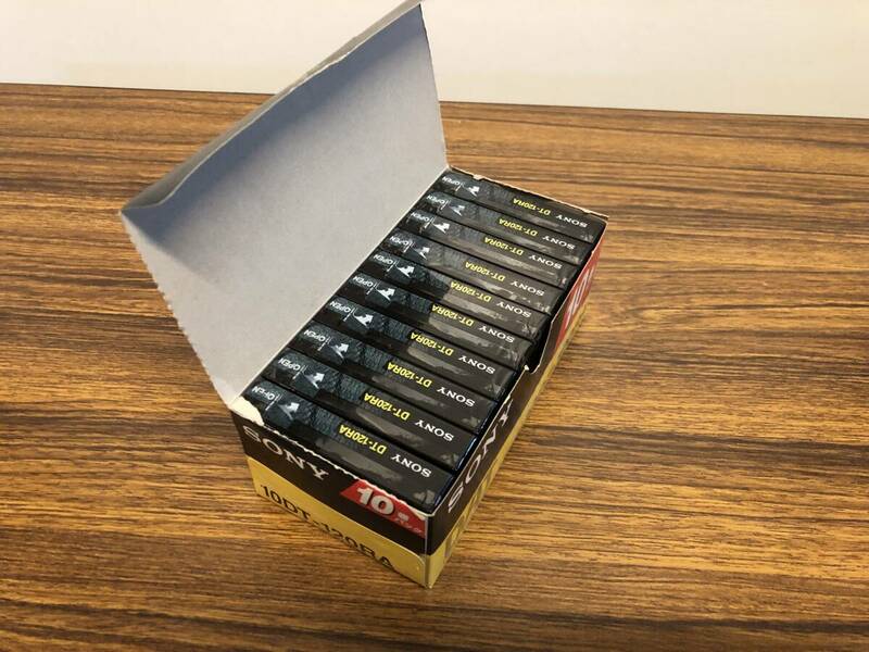 新品・未開封DATテープ SONY DT-120RA　120分用10本①