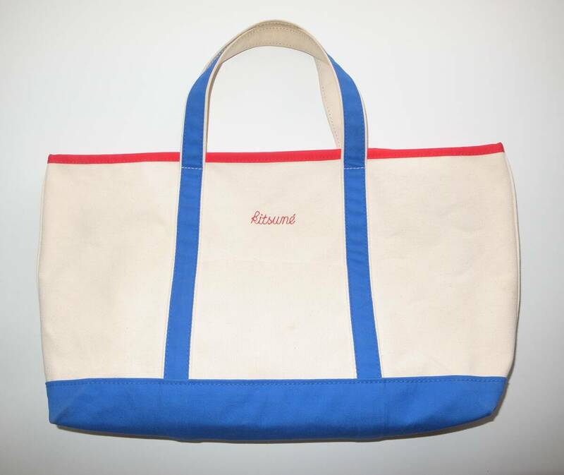 maison kitsune メソンキツネ tote bag トートバッグ