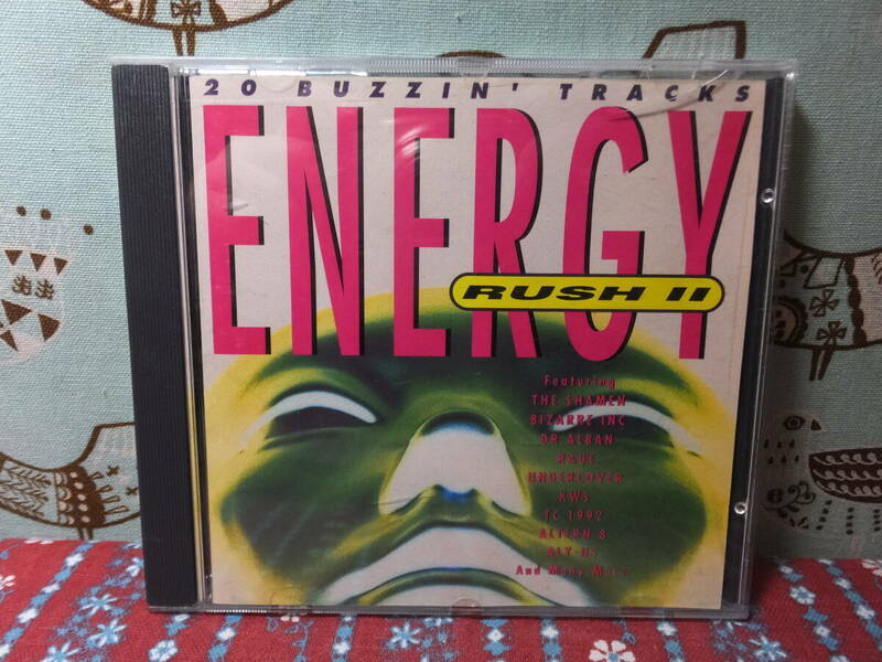 CD (輸入盤)　V.A.　Energy Rush II　1992年　ダンスミュージック、オムニバス盤　The Shamen、Bizarre Inc、Aly-Us ほか　中古