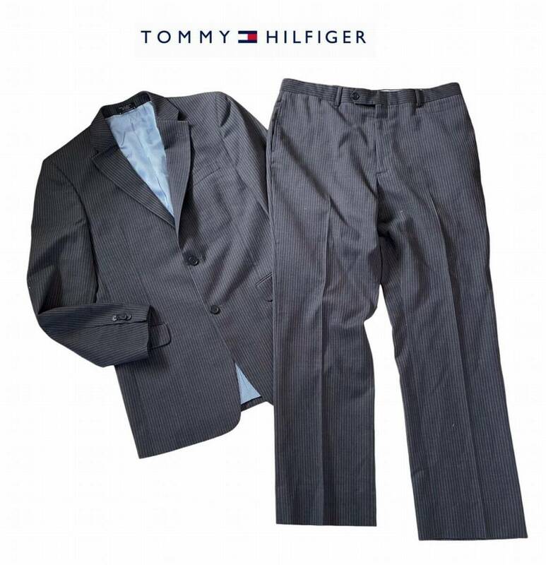 TOMMY HILFIGER　メンズスーツ　ウール100％　USサイズ　４０Ｌ